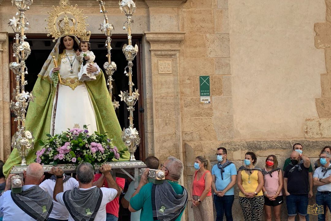 Traslado de la Virgen de las Viñas