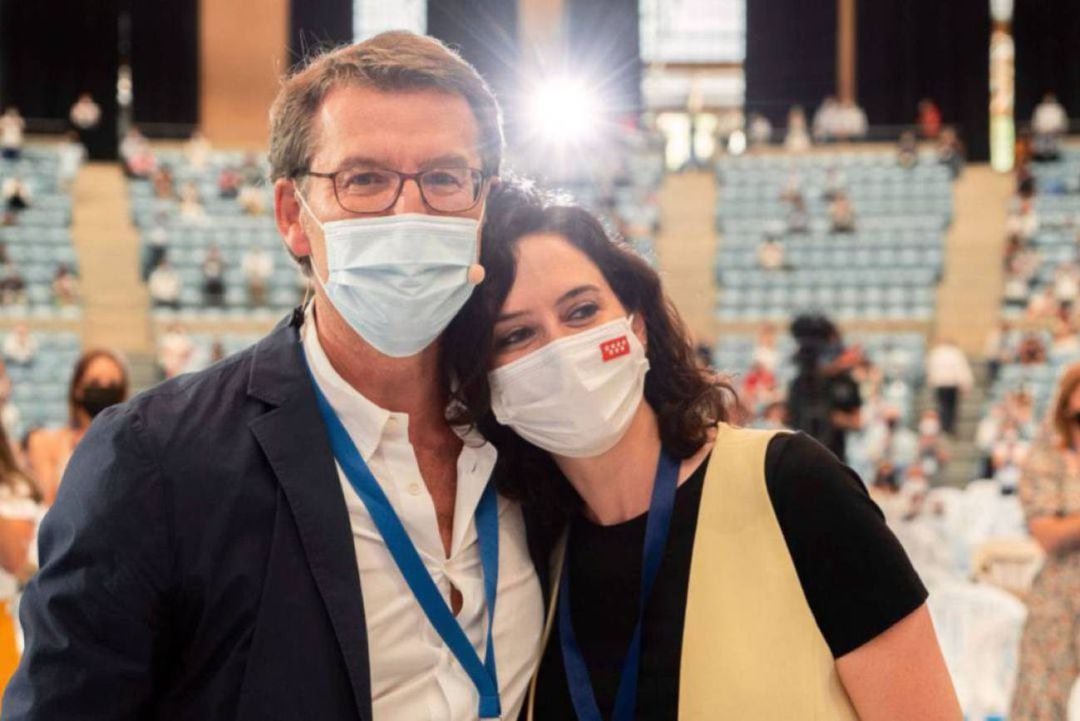 Feijoo y ayuso en una imagen de archivo