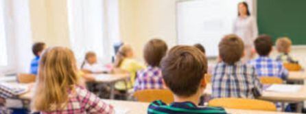 Alumnos en el aula de un colegio