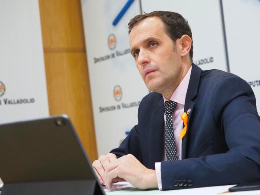 Conrado  Íscar, presidente de la Diputación de Valladolid