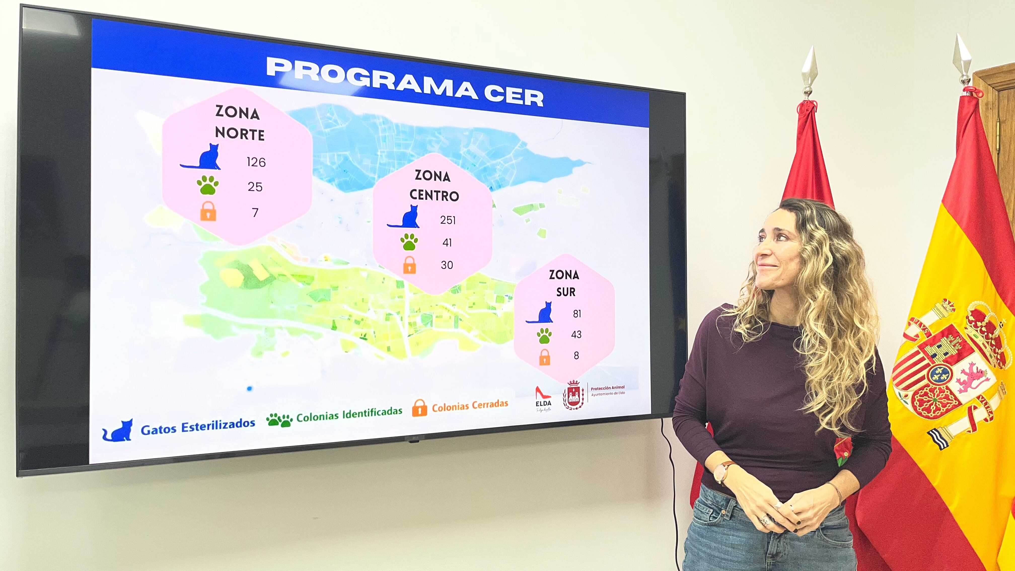 Cristina Rodríguez, concejala de Protección Animal de Elda