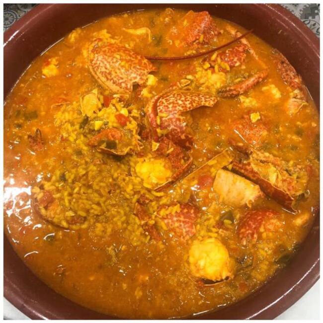 Arooz bogavante de Avante Claro.