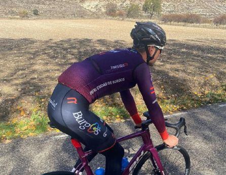 Mario Aparicio ya ha comenzado a rodar en su segundo año en el Burgos BH.