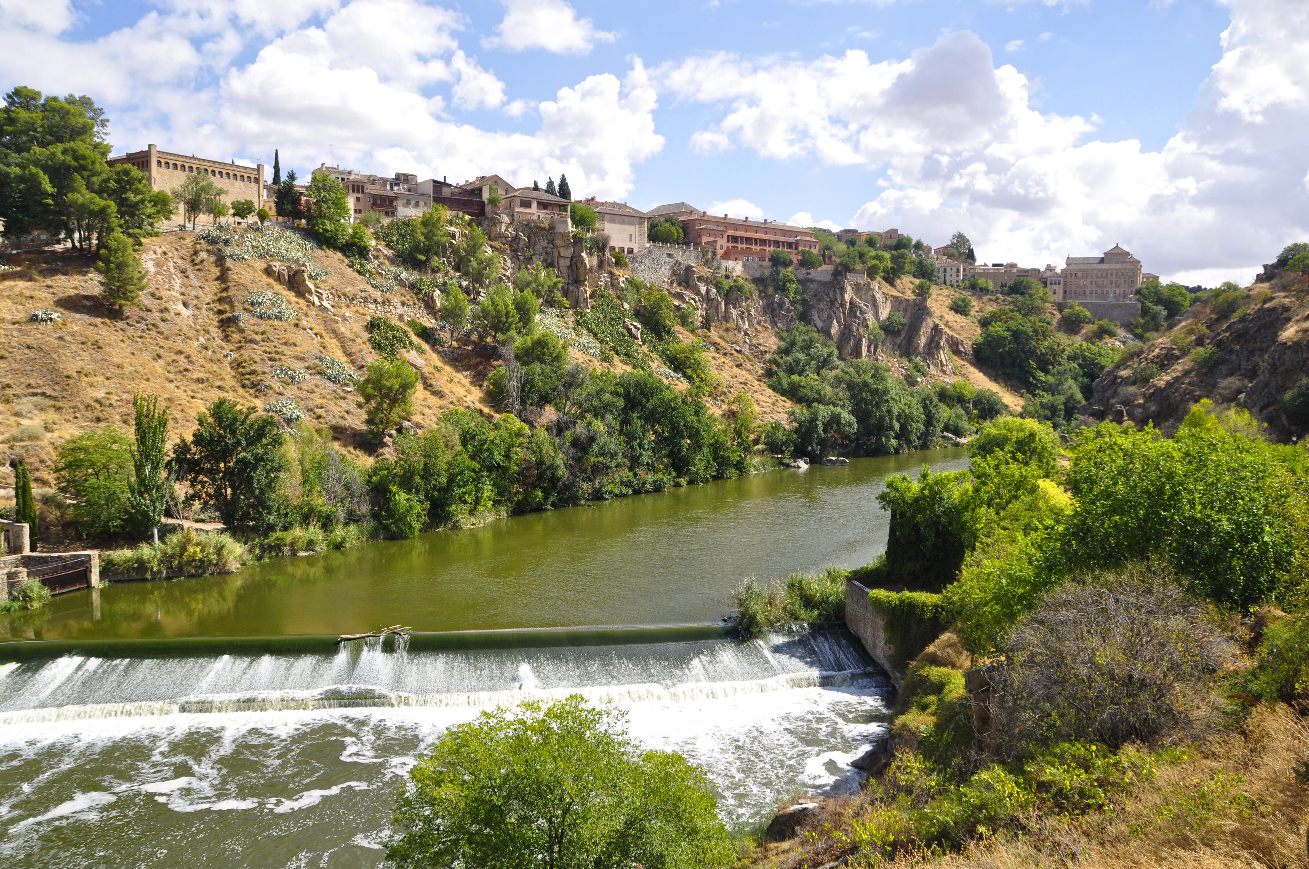 Riberas del río Tajo a su paso por Toledo