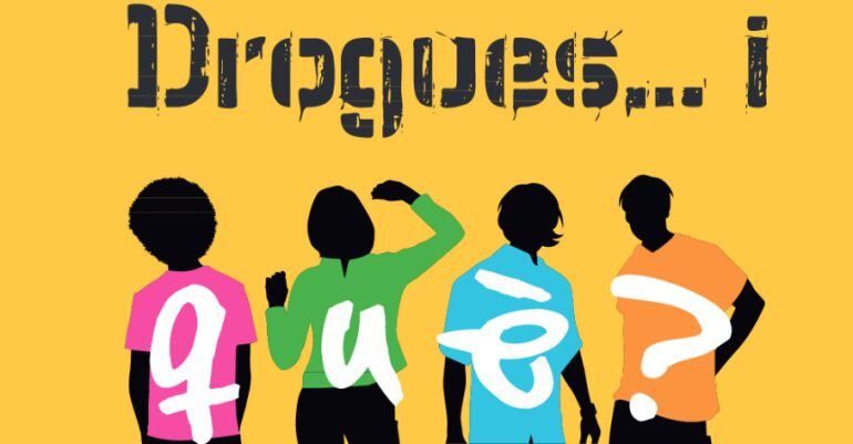 Cartell d’una campanya sobre prevenció de consum de drogues de l’Agència de Salut Pública de Catalunya de l’any 2012