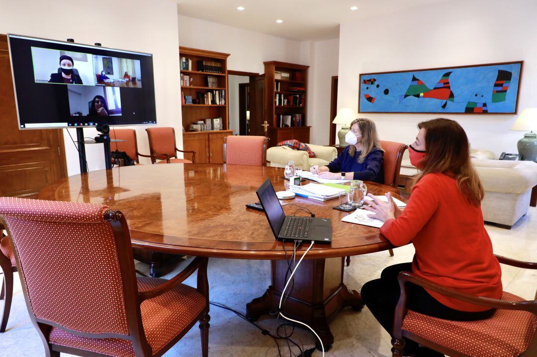 Imagen de la reunión de este miércoles