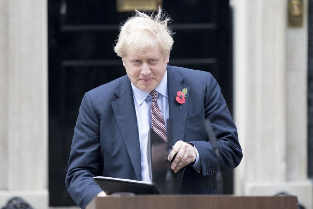 El primer ministro británico, Boris Johnson