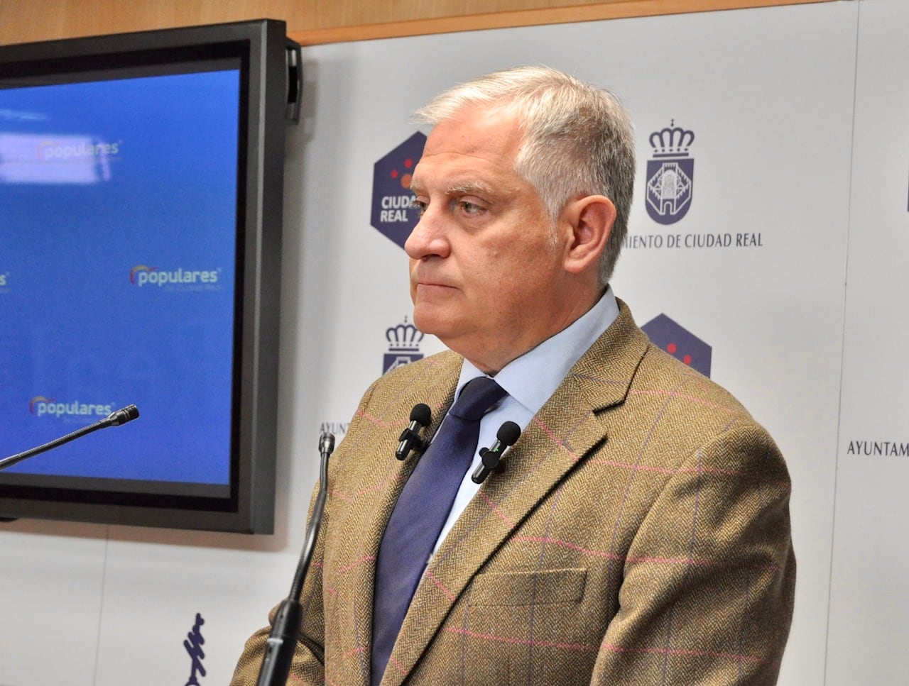 Francisco Cañizares portavoz de los populares en el Ayuntamiento de Ciudad Real