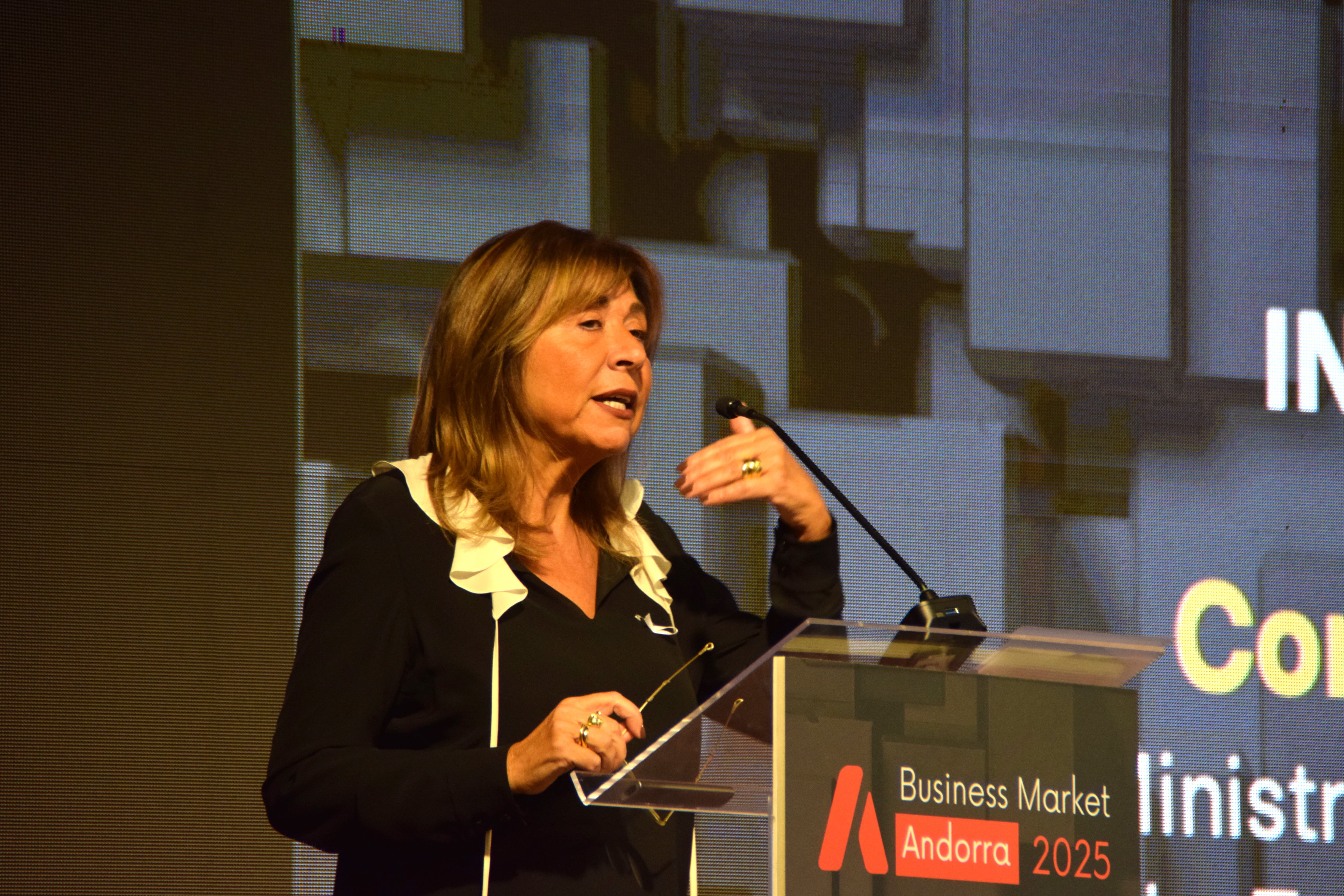 La ministra d&#039;Habitatge, Conxita Marsol,