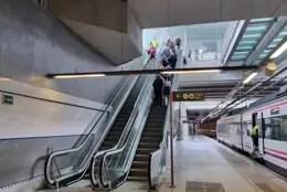 Nuevas escaleras de Renfe