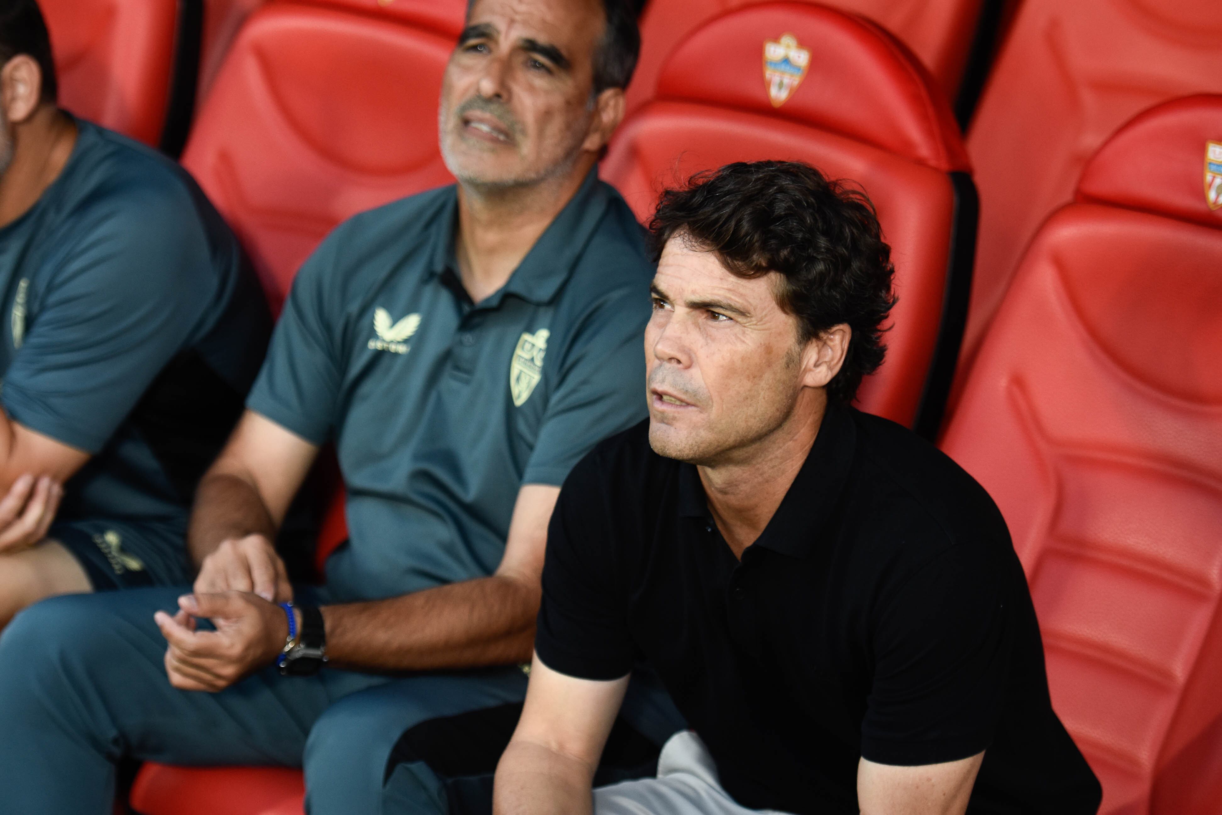 Rubi, en el banquillo