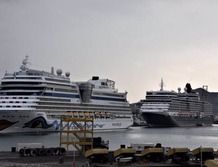 Cruceros en el Puerto de Cartagena