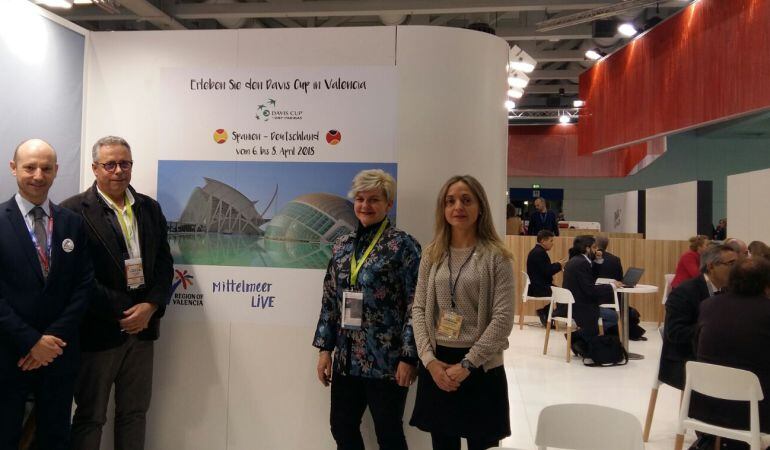 Acción de promoción que la Agencia Valenciana de Turismo realizó en la pasada Feria de Turismo de Berlín
