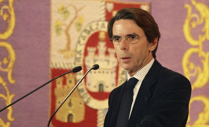 El expresidente del Gobierno José María Aznar participa en el ciclo &quot;Los Diálogos del Centenario&quot;