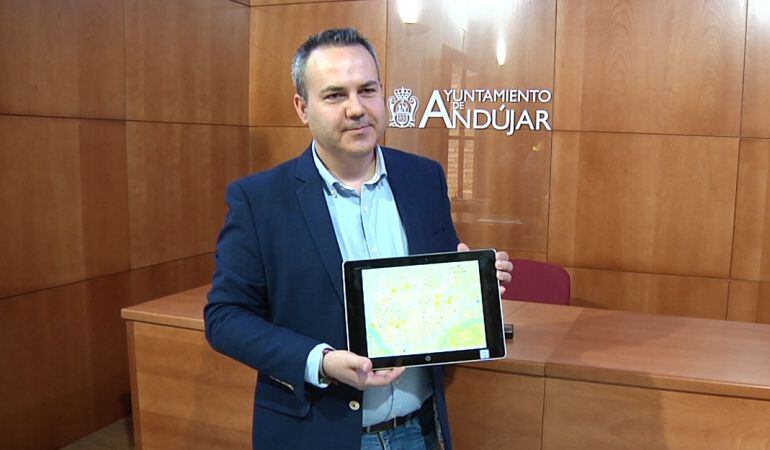 Jesús del Moral, concejal de Participación Ciudadana del Ayuntamiento de Andújar