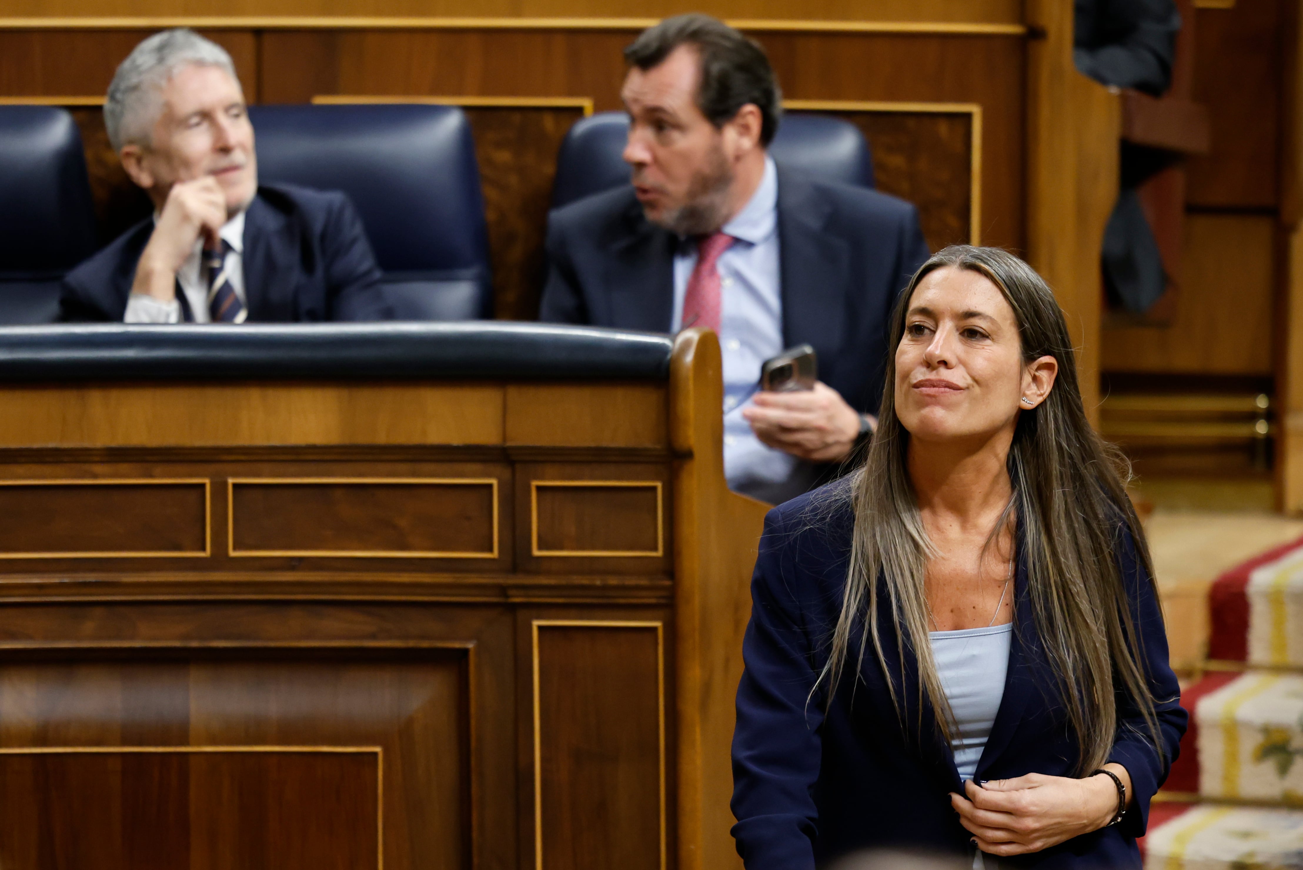 La portavoz de Junts, Míriam Nogueras