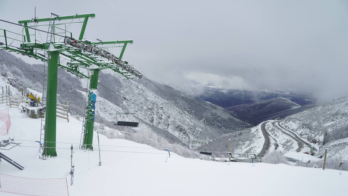 Entrevista al gerente de Valdezcaray, Carlos Pérez, sobre el comienzo de la temporada de esquí