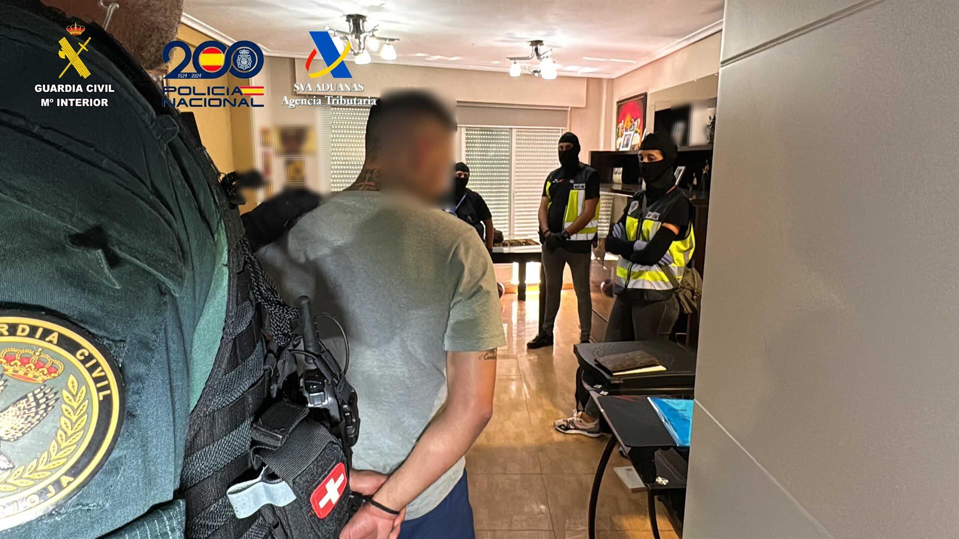 Un macro operativo contra el tráfico de drogas culmina con 21 detenidos en La Rioja