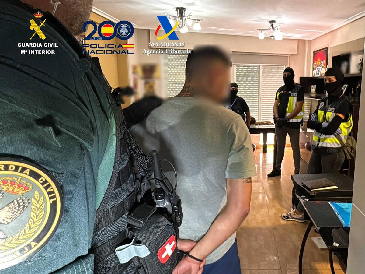 Golpe al narcotráfico en La Rioja: 21 detenidos y desmantelada una organización criminal dedicada al tráfico de cocaína
