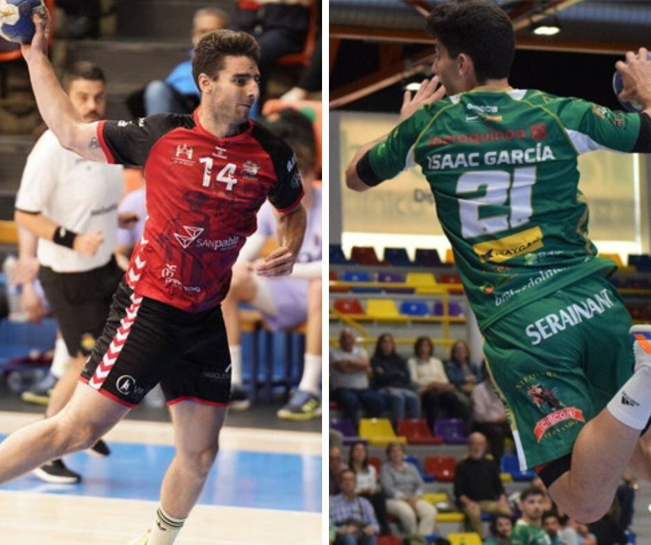 Dalmau Huix (i) ex de Burgos e Isaac García