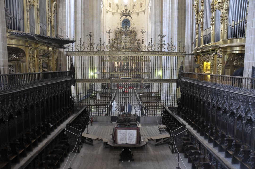 Interior de la catedral de Segovia