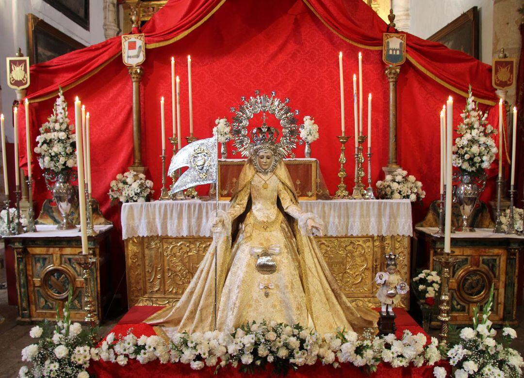 Imagen de la Virgen de la Concha