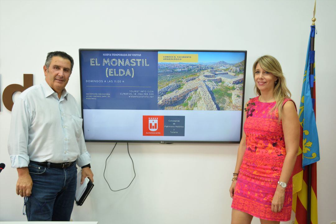 Amado Navalón y Belén Albarado