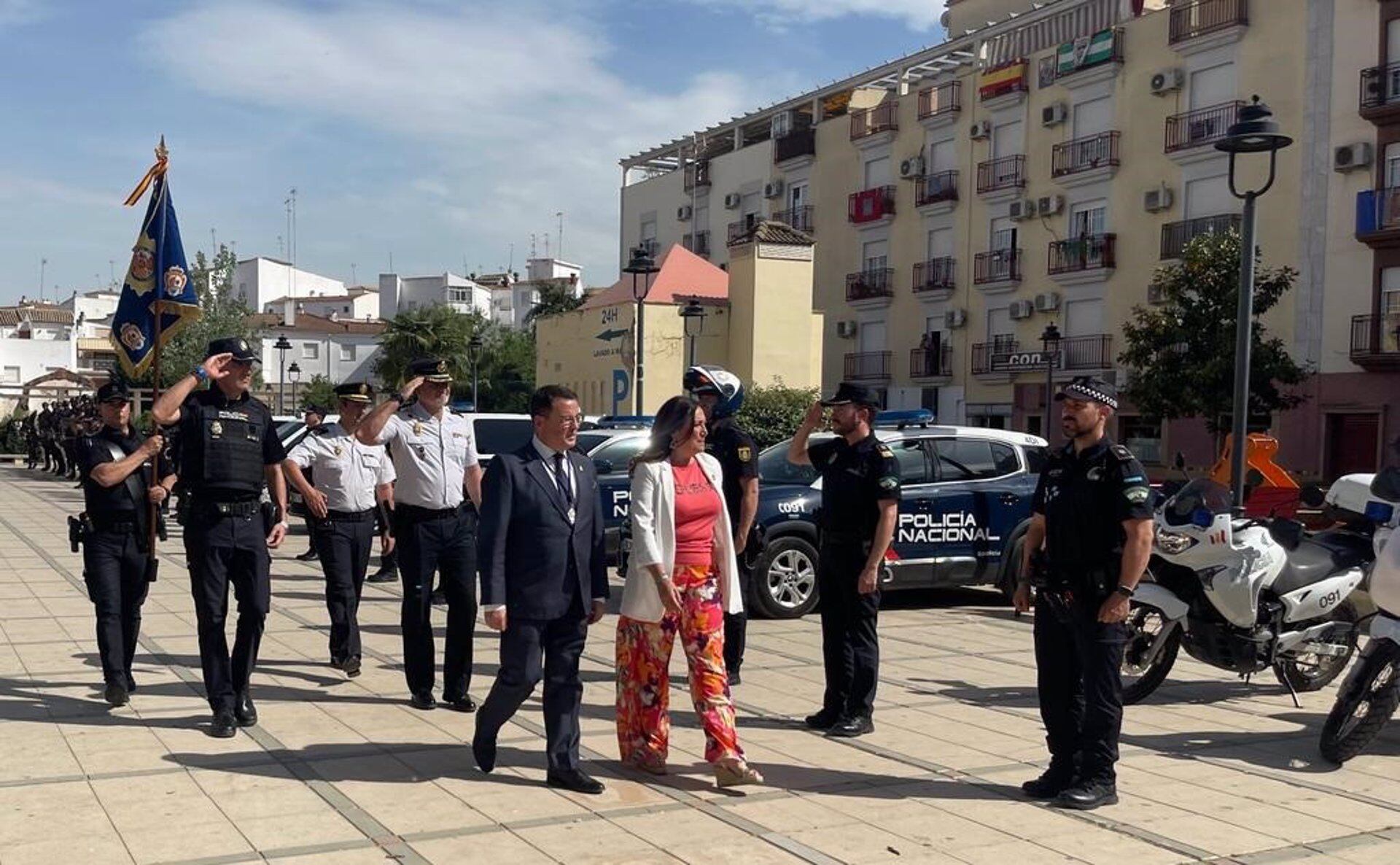 La subdelegada, Catalina Madueño, supervisa el dispositivo del CNP por la Romería de la Virgen de la Cabeza - SUBDELEGACIÓN DEL GOBIERNO DE ESPAÑA EN JAÉN