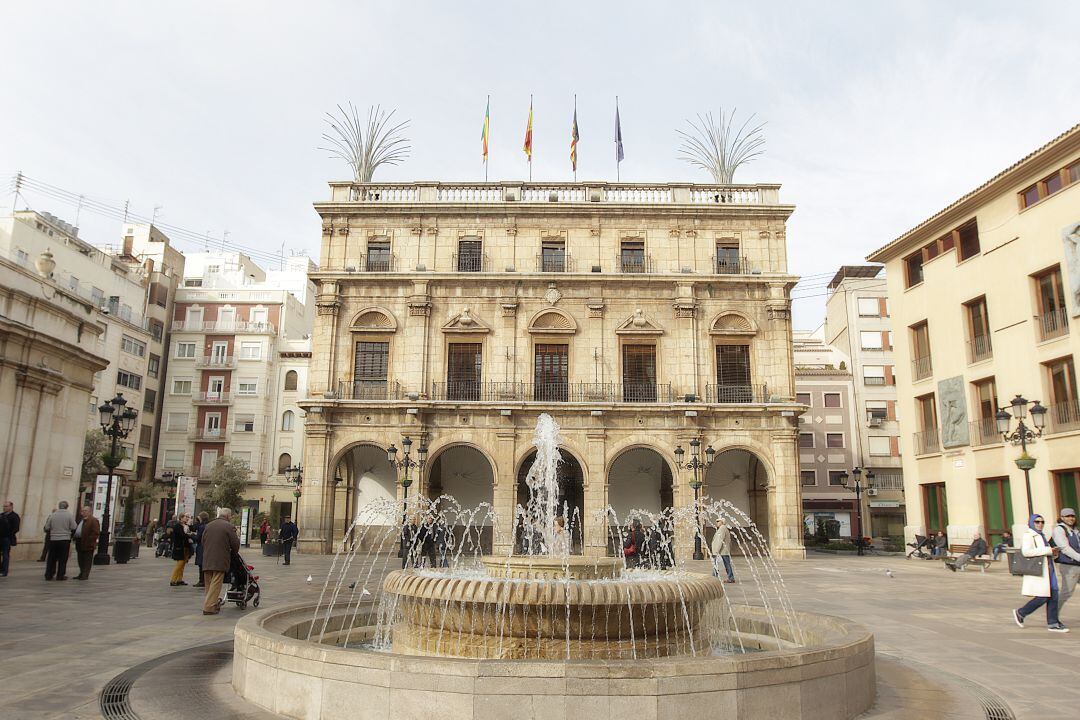 Imagen exterior del Ayuntamiento de Castelló