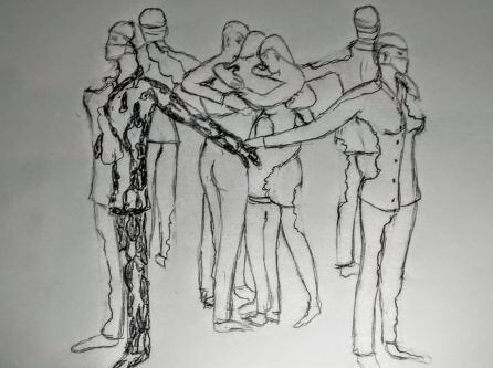 Diseño de la escultura de Jesús Martí, Chule