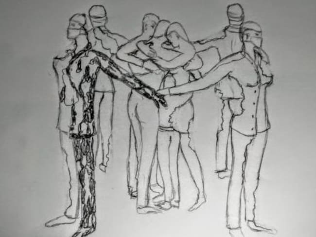 Diseño de la escultura de Jesús Martí, Chule