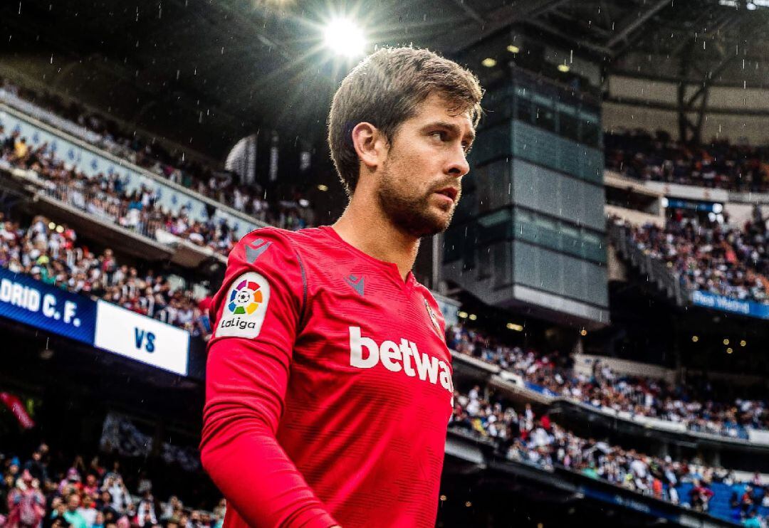 Aitor Fernández en el Bernabéu