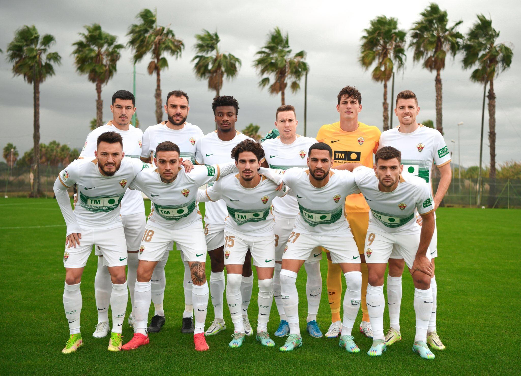 El primer once de Pablo Machín en su etapa como entrenador del Elche