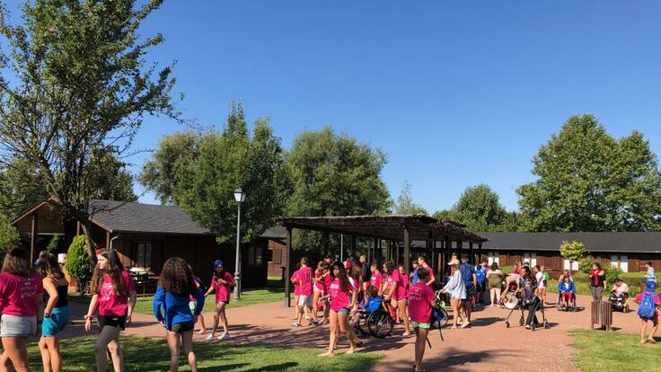 ASPAYM, un campamento de verano inclusivo