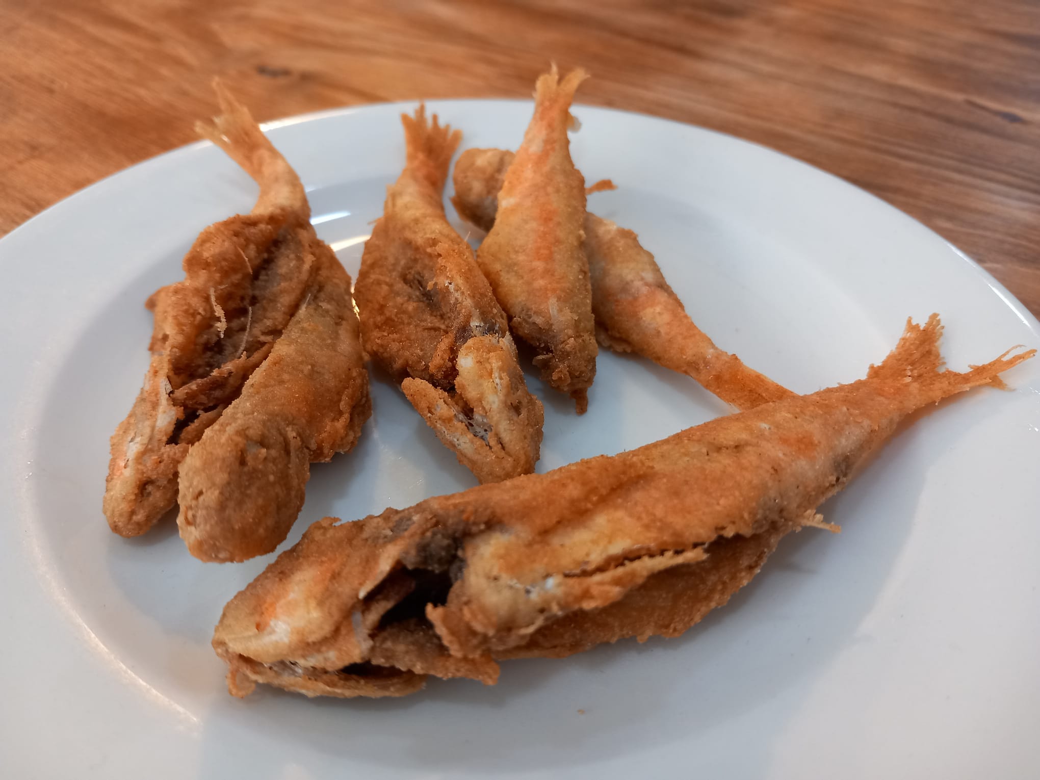 Salmonetitos fritos