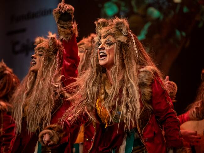 Comparsa 'La chulita'. Foto: Ayuntamiento de Cádiz.