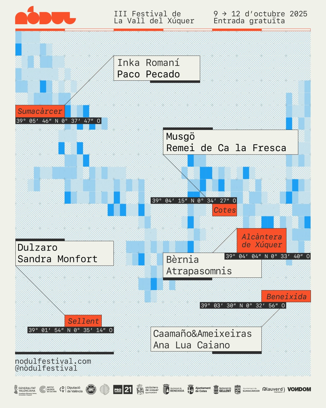 Cartel del festival Nòdul