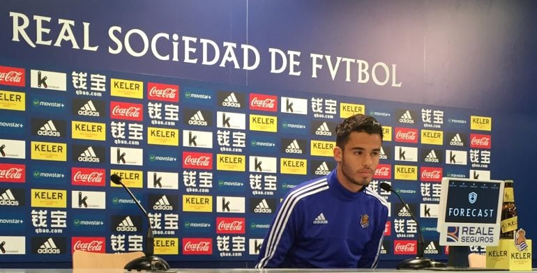 Diego Reyes en Zubieta