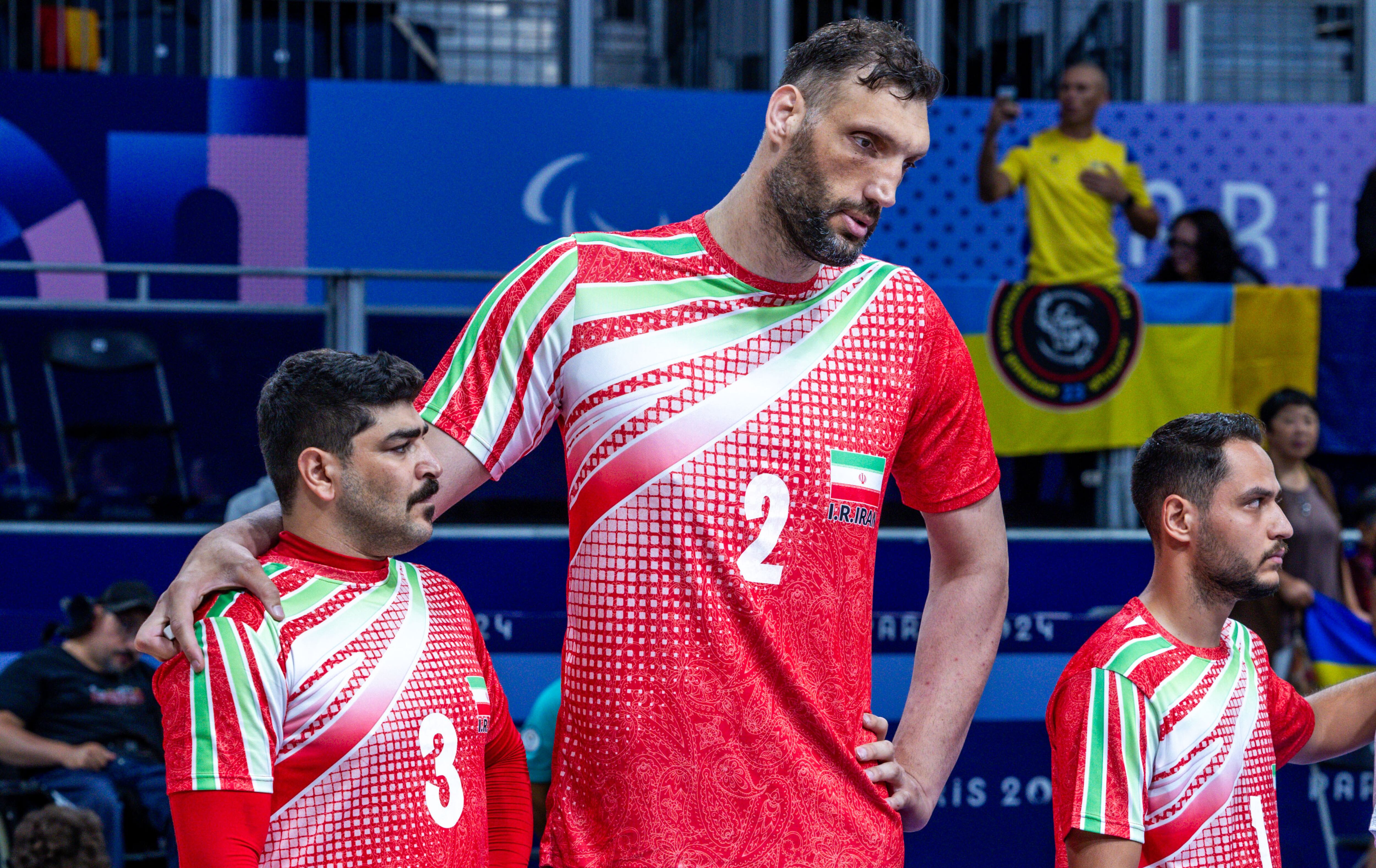 Morteza Mehrzadselakjani, líder del equipo iraní de voleibol sentado en París 2024