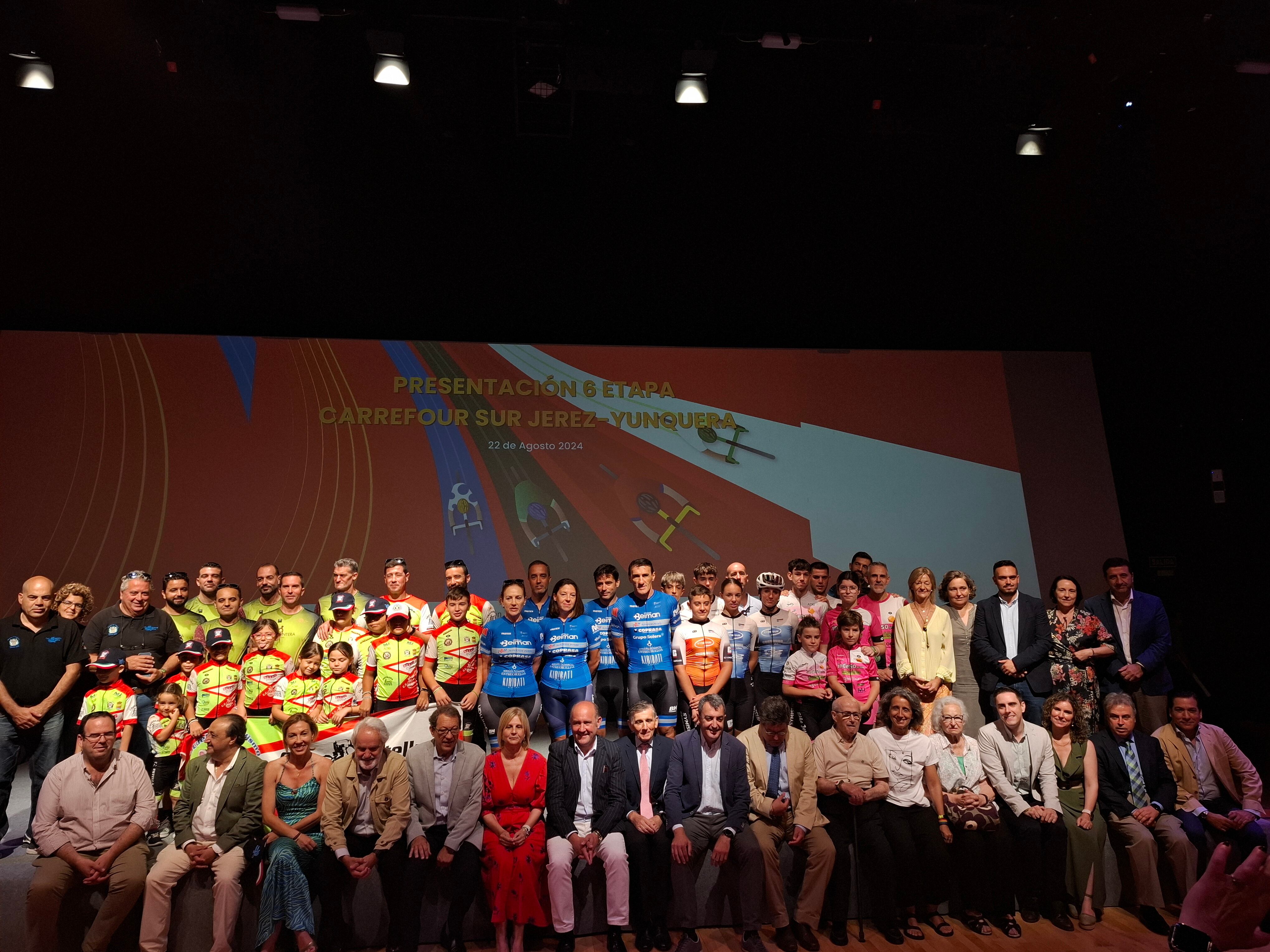 Presentación en los museos de la Atalaya de la 6ª etapa de la Vuelta ciclista a España