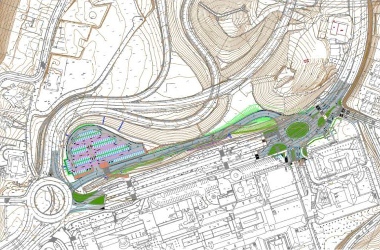 Obra vial hospitales