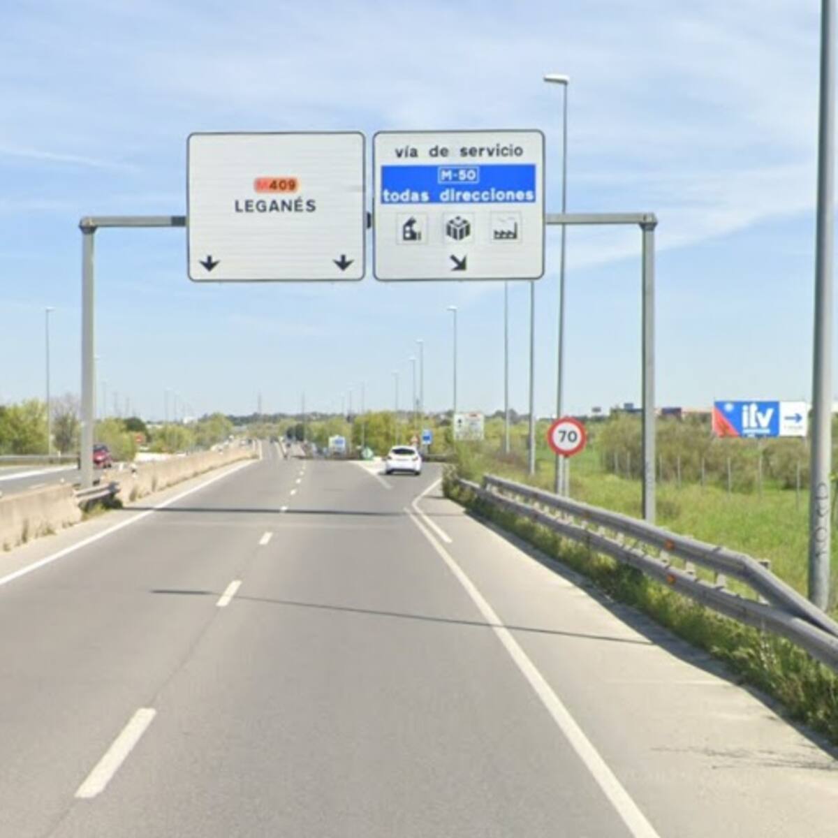 Reabre la M-409 y los enlaces a la M-50 entre Leganés y Fuenlabrada