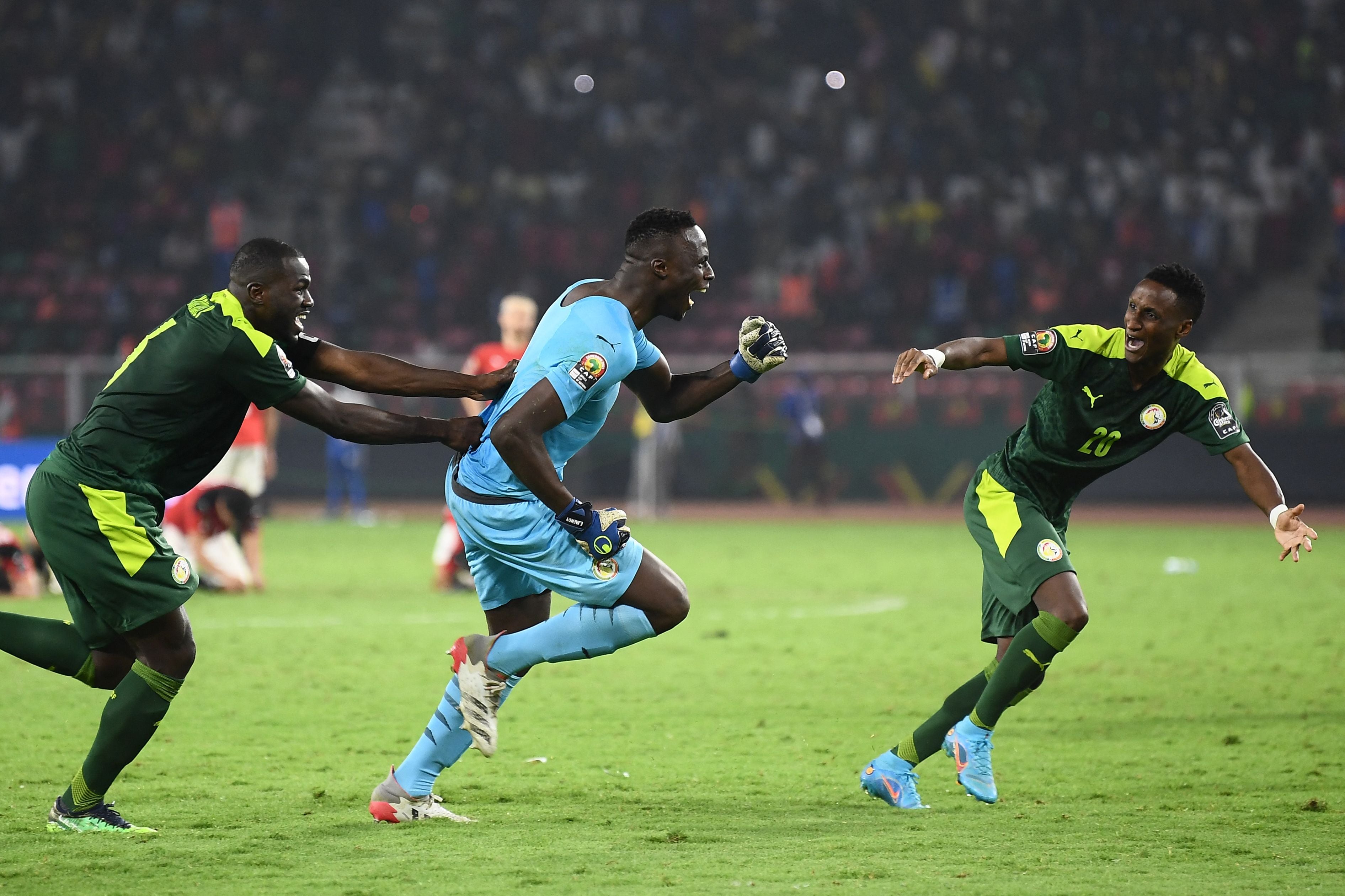 Senegal celebra su primera Copa de África tras imponerse a Egipto en los penaltis