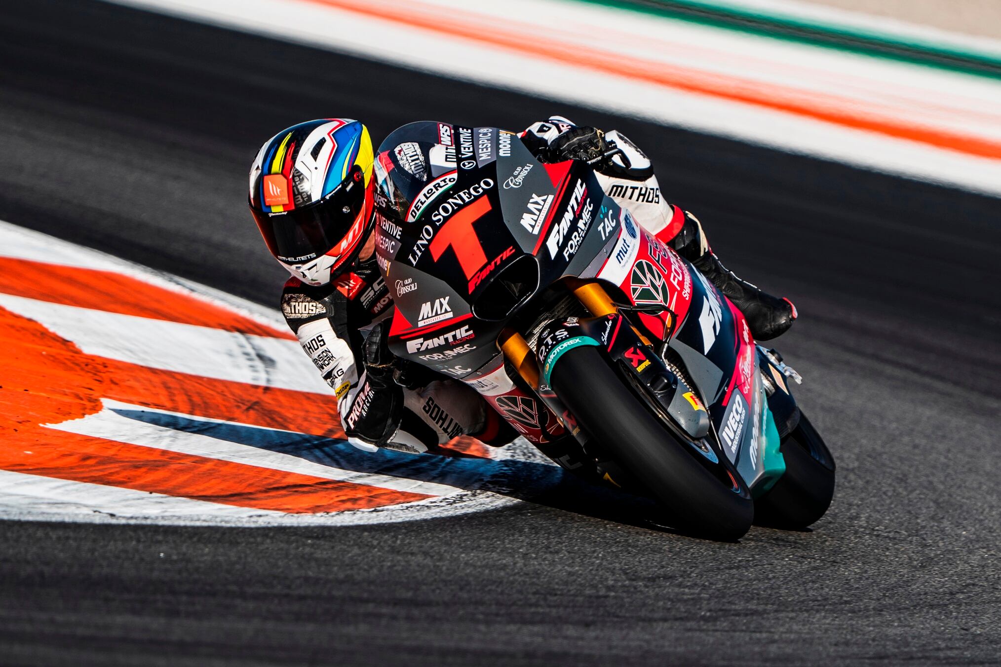 Cardelús durant una cursa.