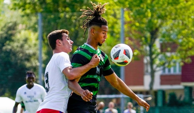 Ayoub Jabbari debuta en una convocatoria con el primer equipo del Racing