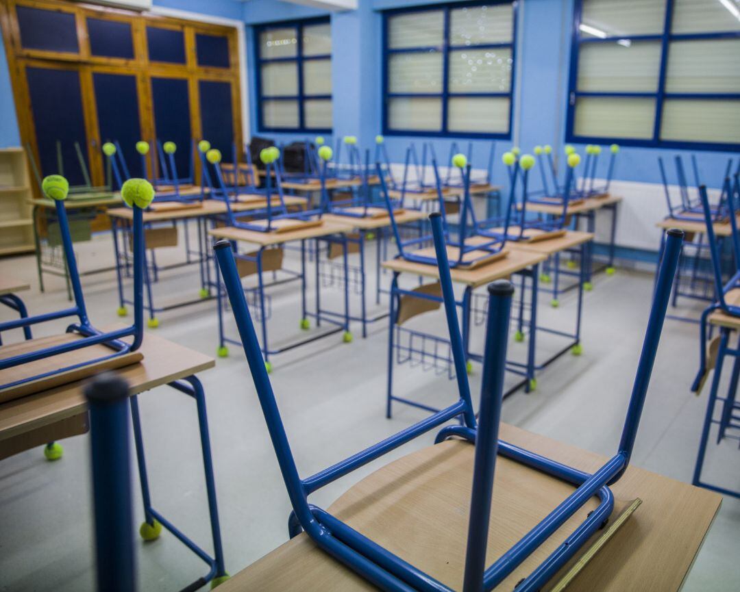 Aula de un Colegio de Educación Infantil.