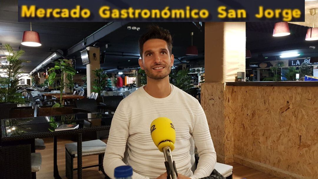 Julián Lerma desde el Mercado Gastronómico San Jorge