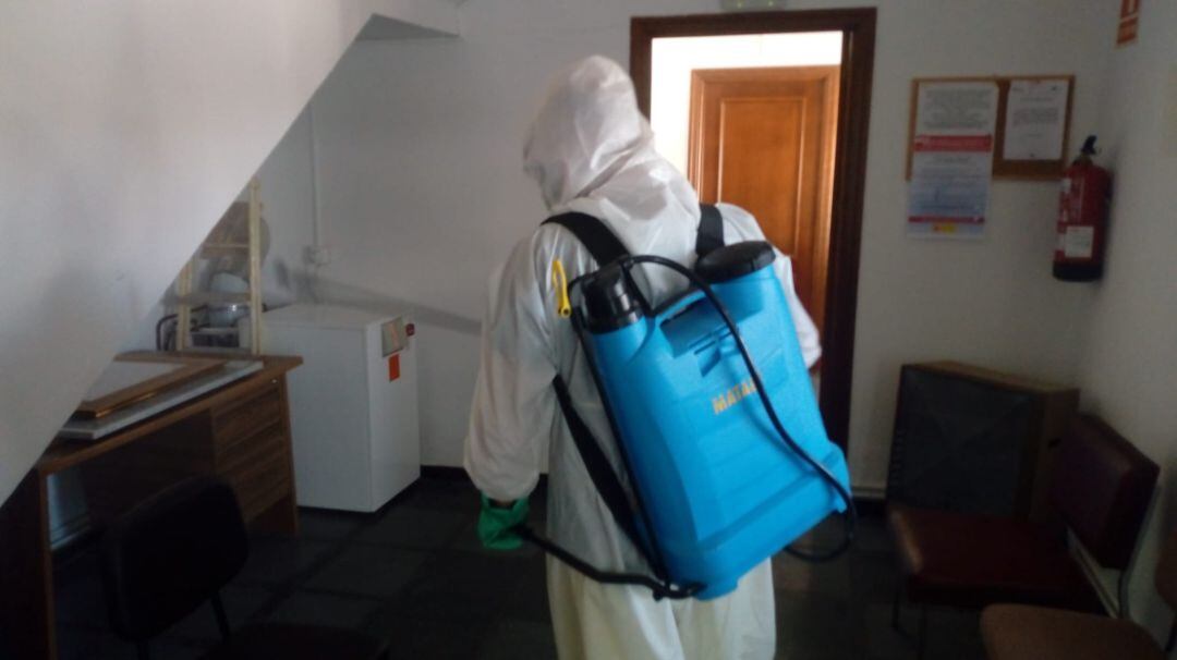 La Diputación de Palencia finaliza la desinfección de los consultorios médicos rurales  previa a la recuperación de la atención médica 