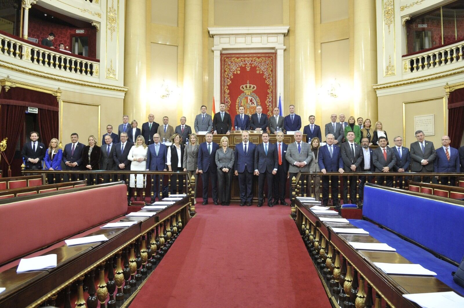 El acto se celebró en el Senado