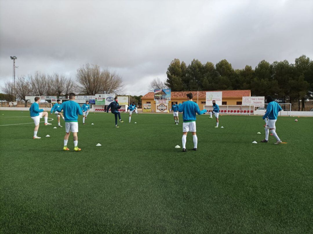 Entreno de los de Miguelturra